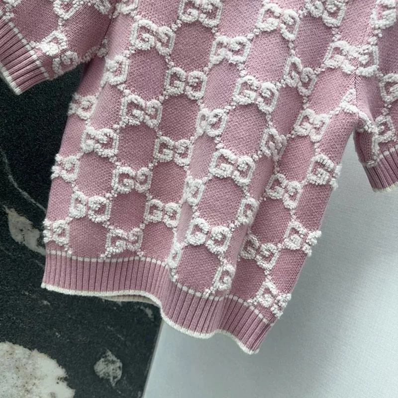 Jacquard loop knit sweater MY-93237