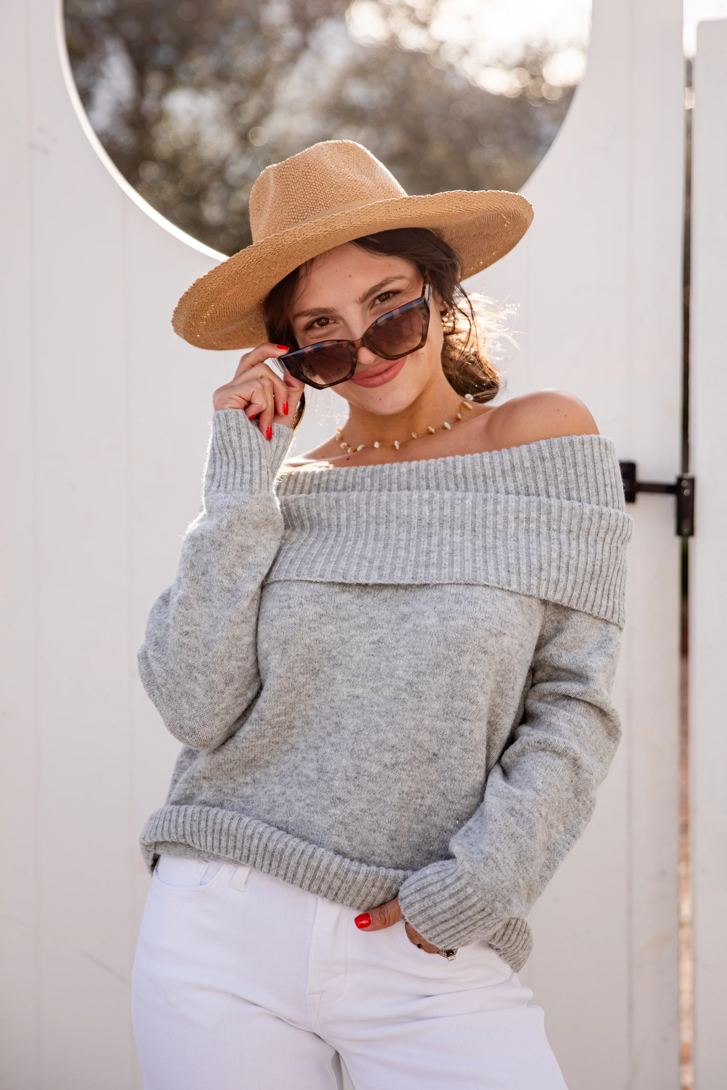 Daydream Heather Grey Turtleneck Sweater