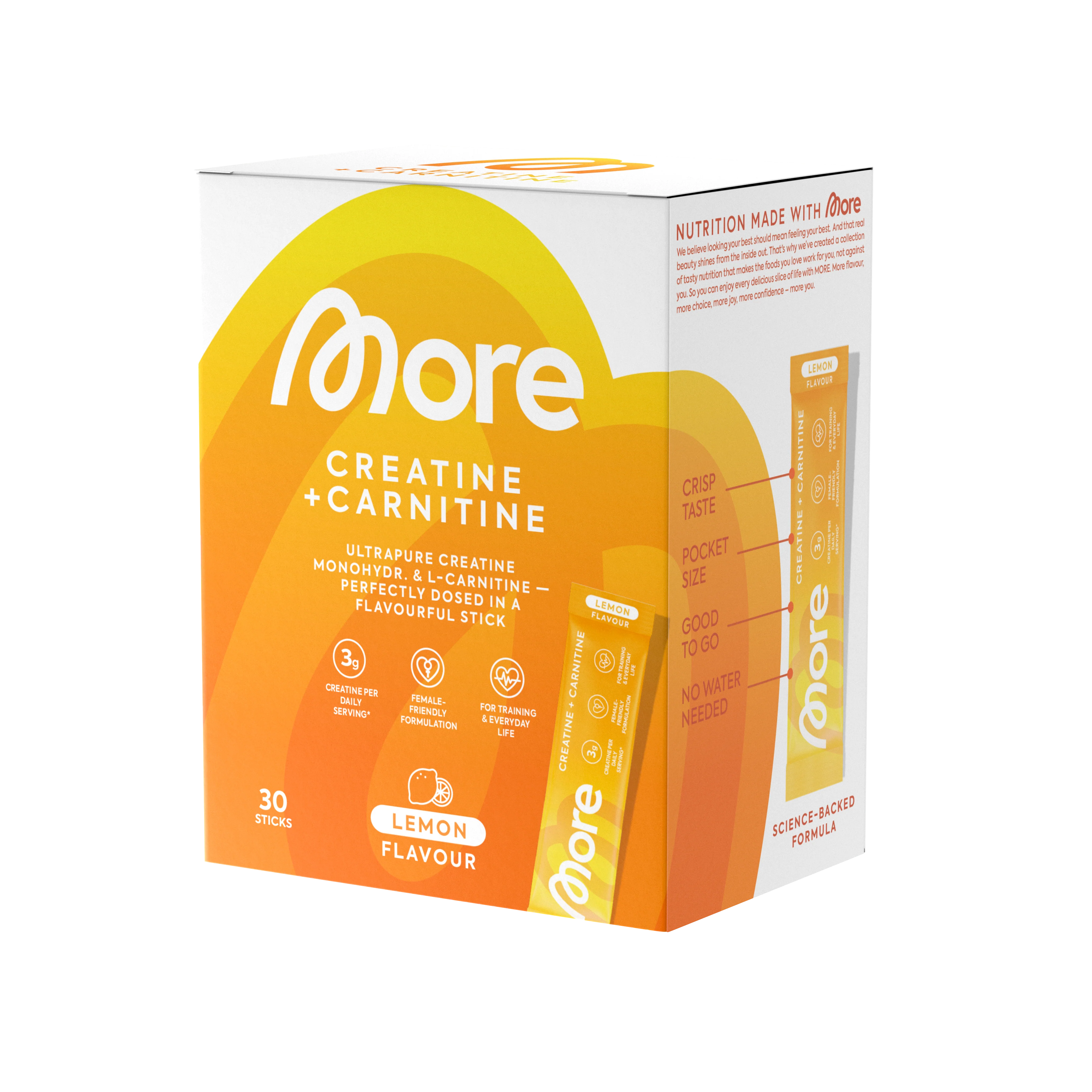 Creatine + Carnitine Sticks