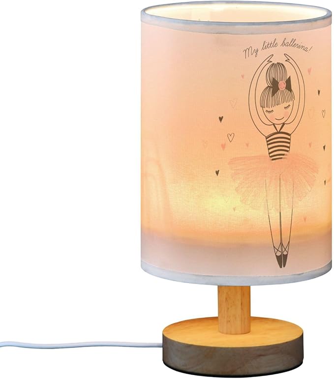 Table Lamp Cute Ballerina Girl Princess Dancing Ballet