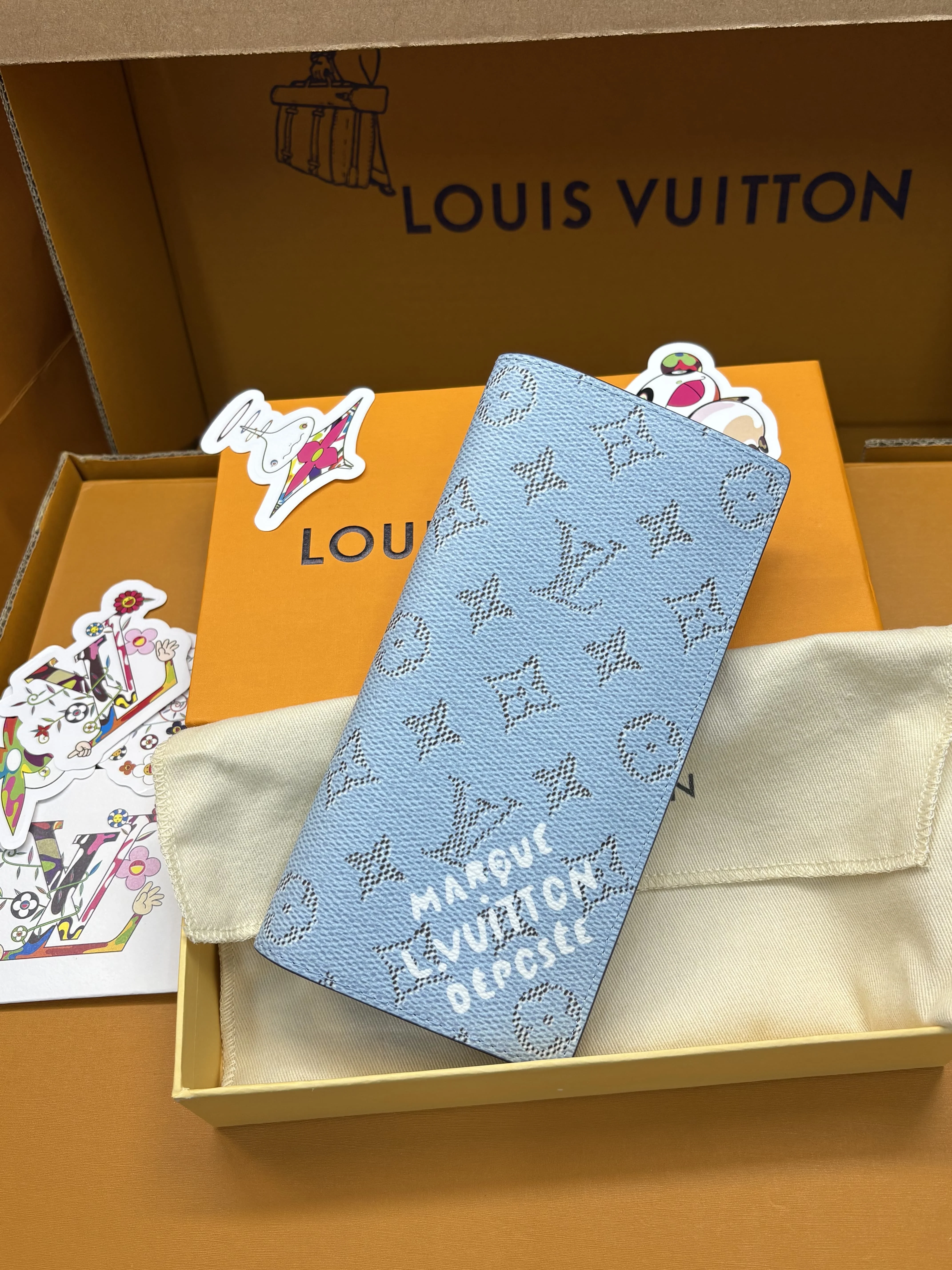 【Louis Vuitton】25SS★ Portefeuille Brazza Long Wallet Stylish