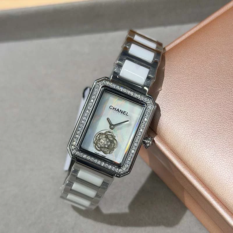 Fashion 36mm Dial Stone-set Bezel Quartz Movement Watch WB-6629032