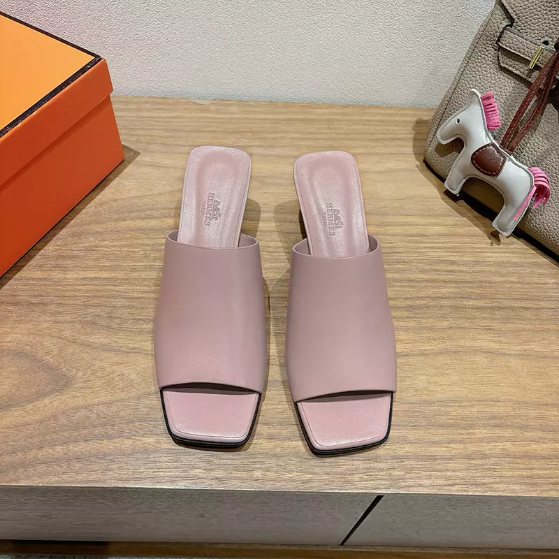 Fashion High Quality Real Leather Slippers LX-872325