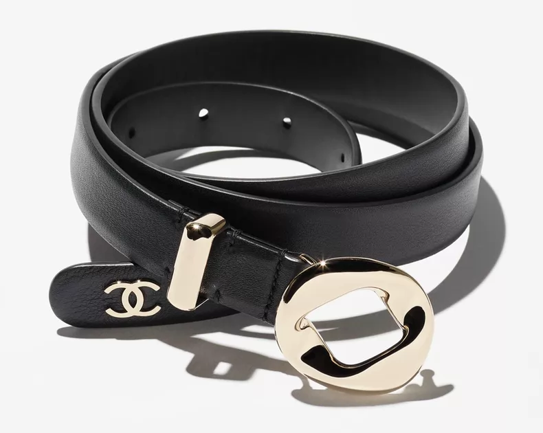 Chanel Classic Women Leather Belt Gold