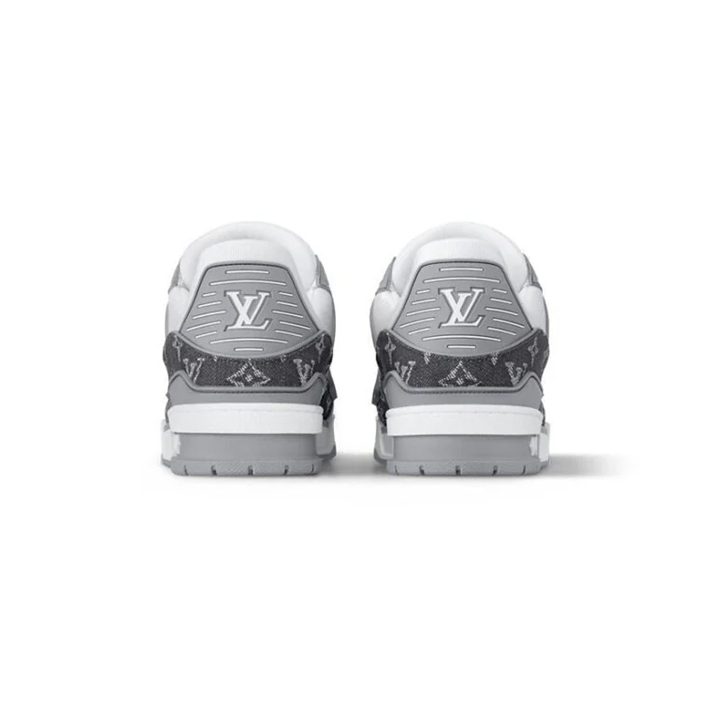 LV  Trainer Sneaker ‘Denim Monogram Grey’