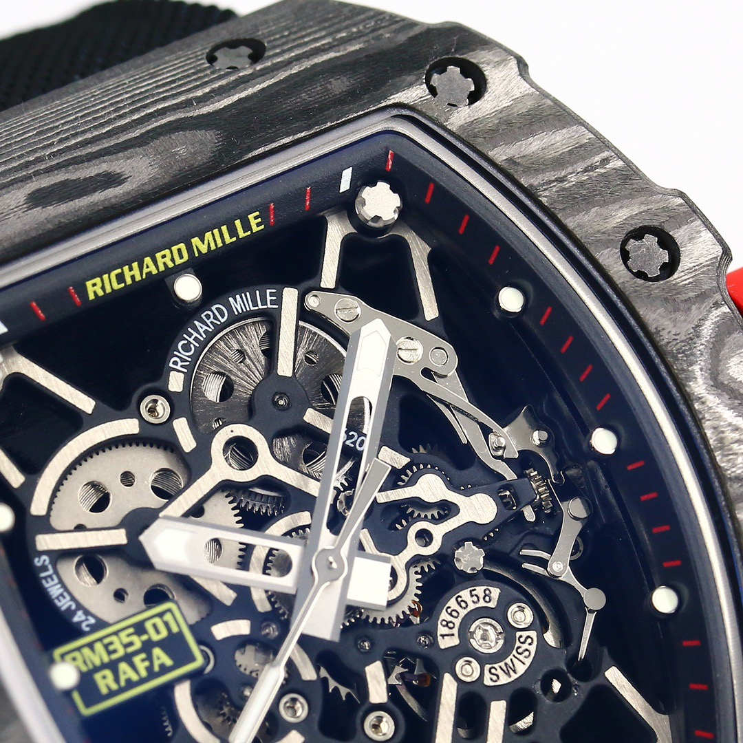 Richard Mille RM 35-01 Replica NTPT Carbon – Rafael Nadal Edition [New Factory]