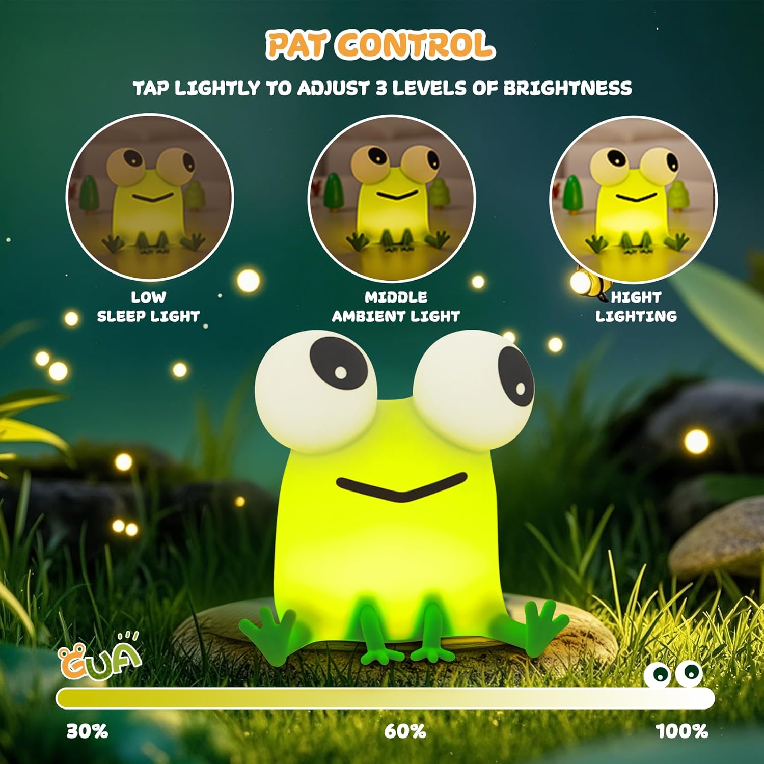 Cute Frog Night Light