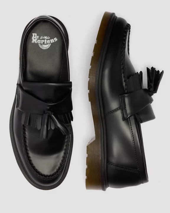 Adrian Smooth Leather Tassel Loafers