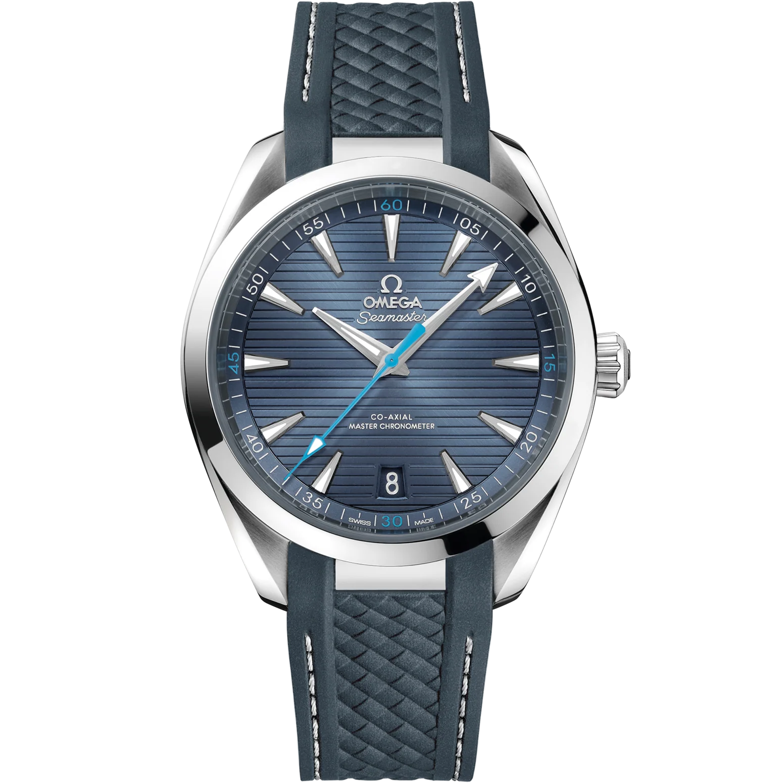 OMEGA Seamaster Aqua Terra 150M Mens Blue Dial 41mm Automatic Co-Axial Watch 220.12.41.21.03.002