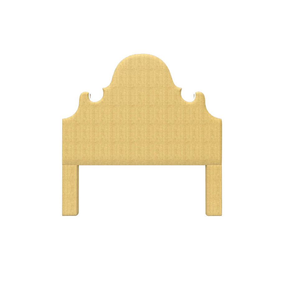 Charleston Headboard in Natural Raffia
