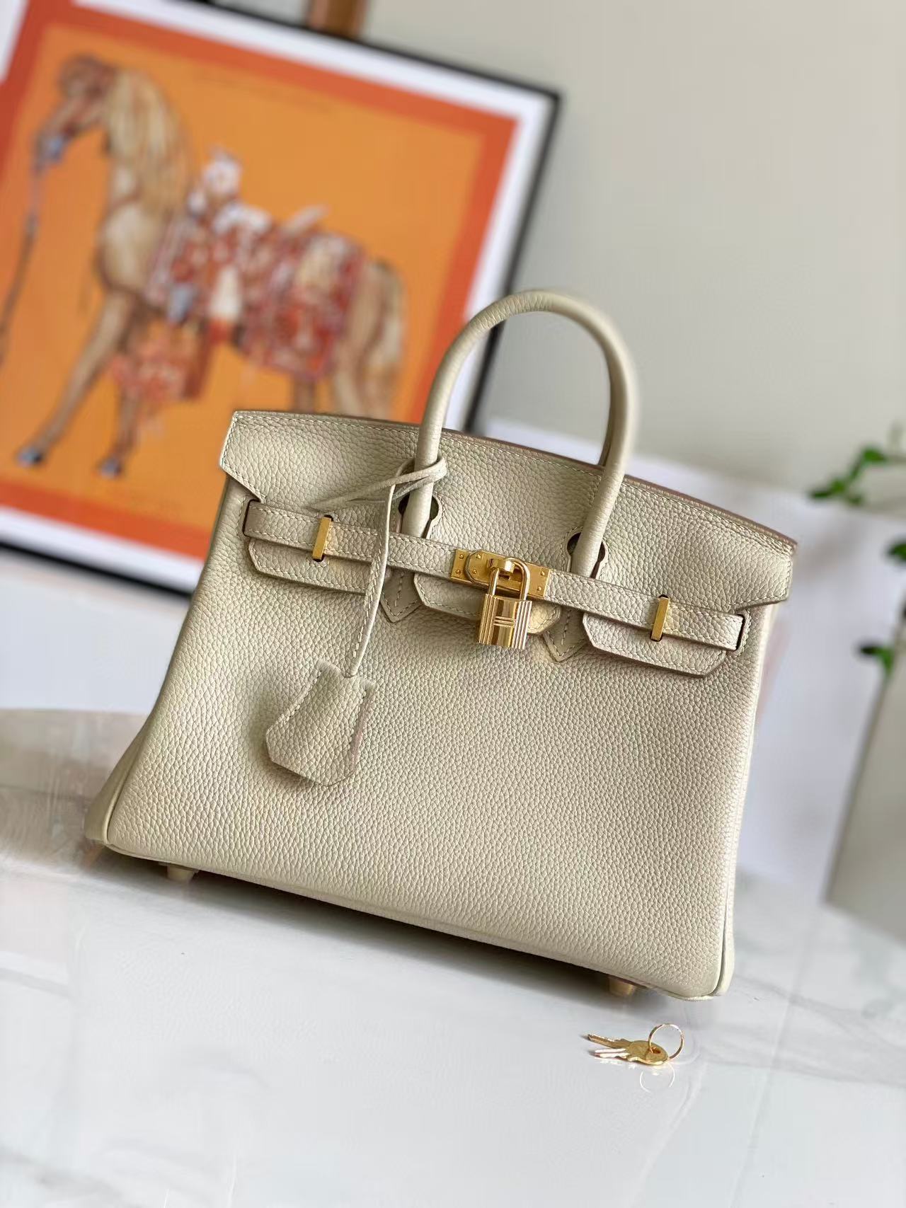 Hermes Birkin 25-35cm custom TOGO