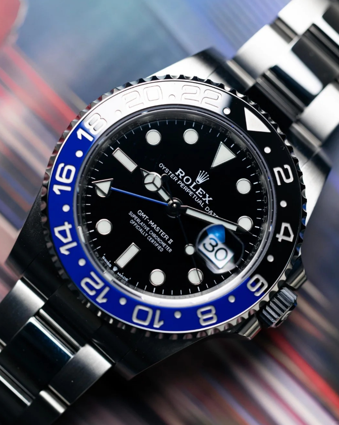 Rolex GMT Master ll Batman Oyster Bracelet Men's Watch M126710BLNR-0003