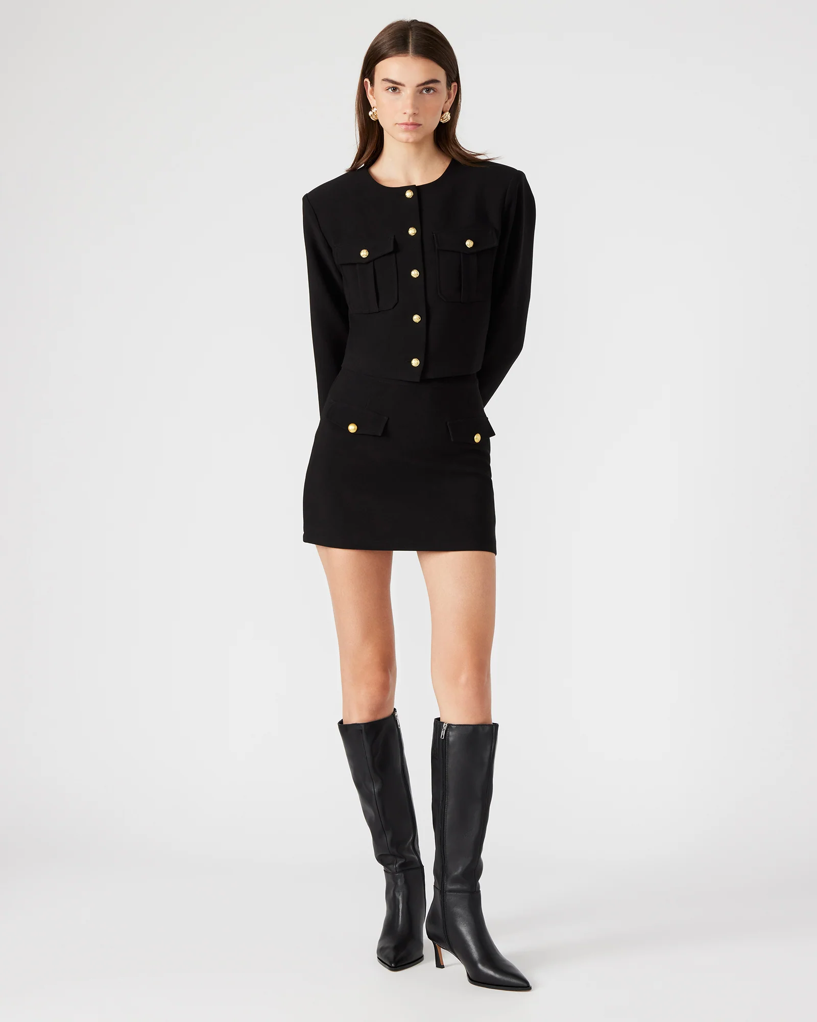 COSETTE BLAZER JACKET BLACK