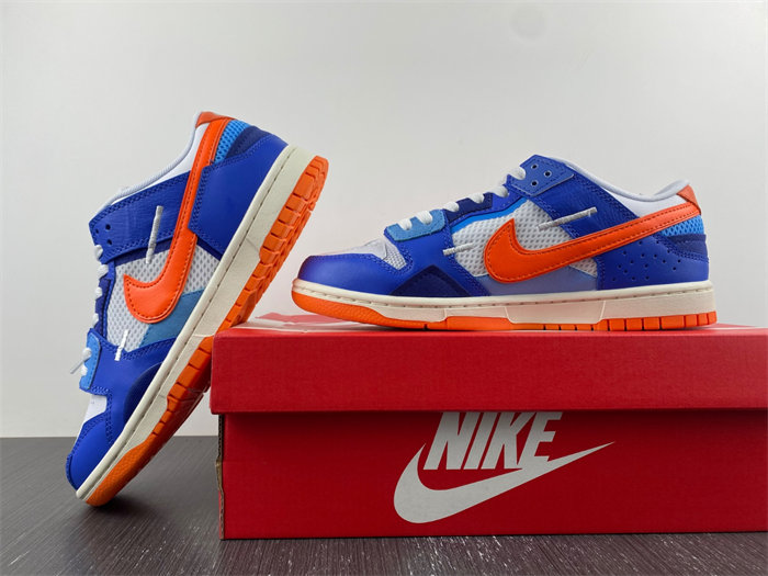 NK Dunk Low Scrap Knicks DM0128-100