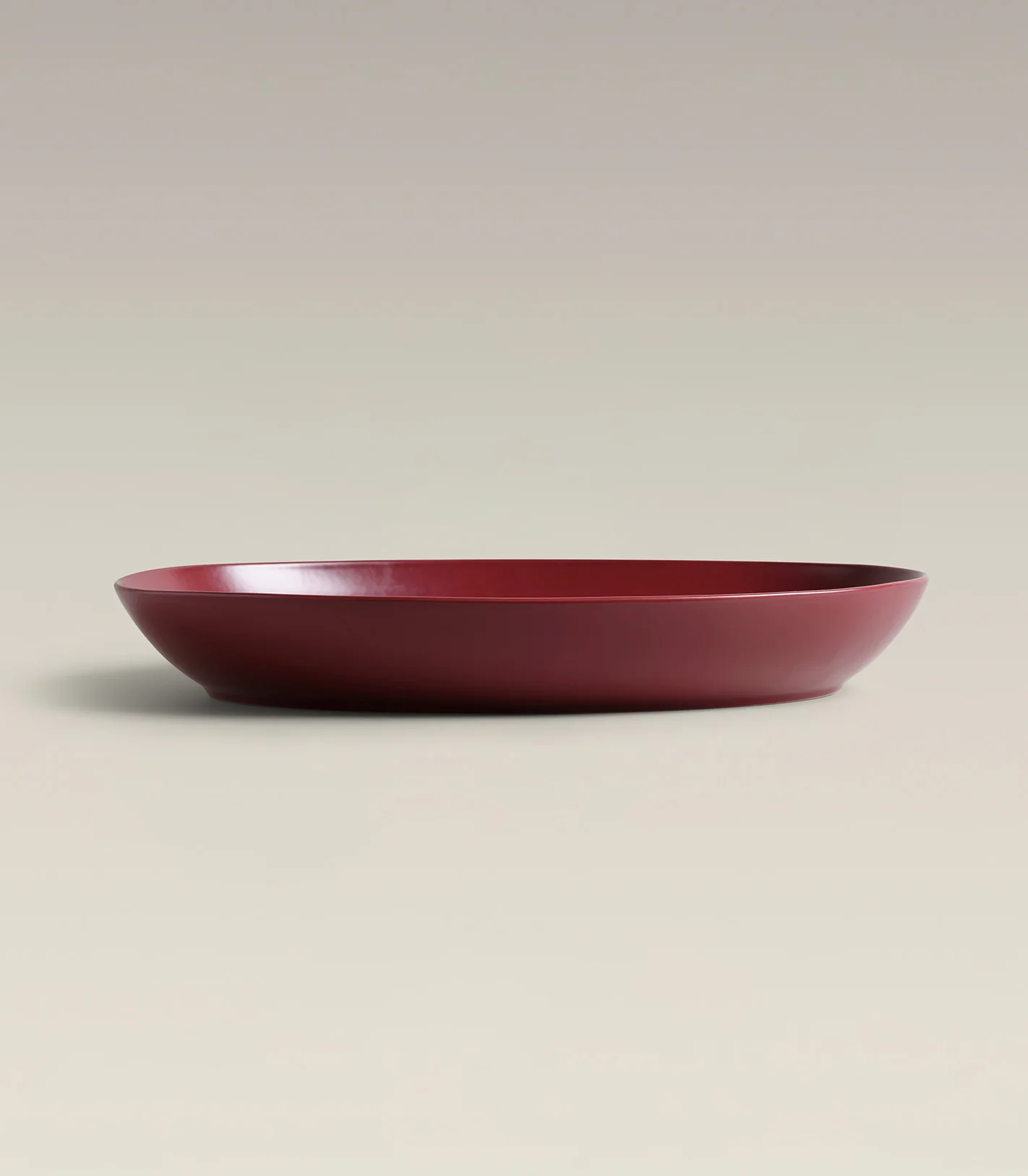 Oval Low Serving Bowl