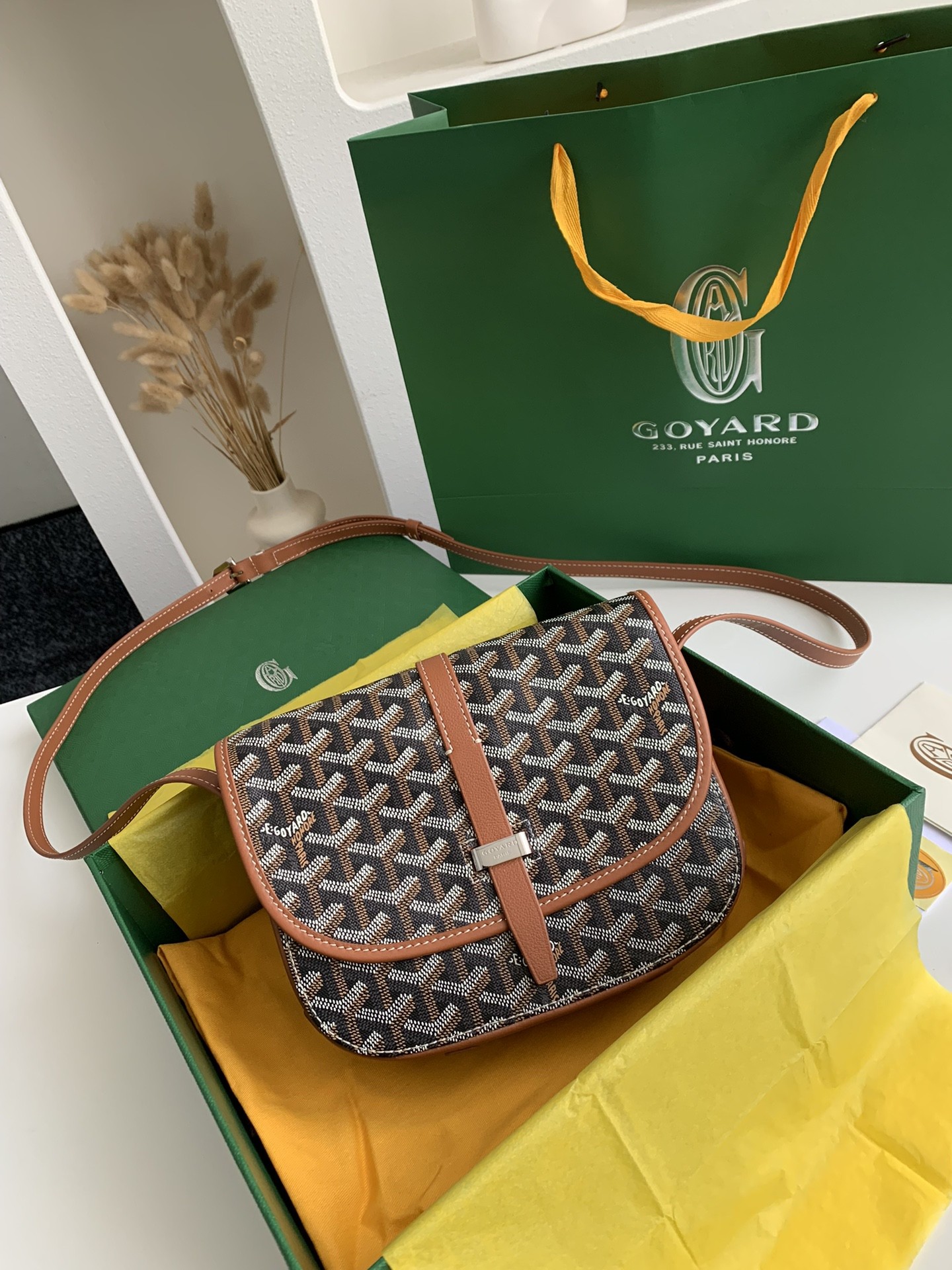 GY Belvédère bag Top Quality  Size:21.5*16*6cm