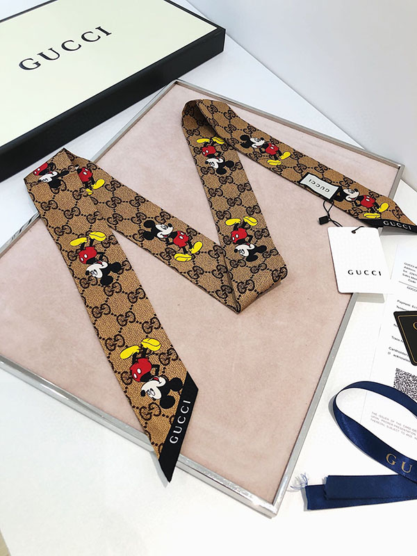 120x8cm Classical Handbag Ribbon Scarf Neck Bow WJ-987013
