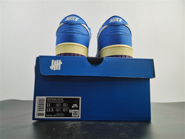 NK Dunk Low Undefeated 5 On It Dunk vs. AF1 DH6508-400