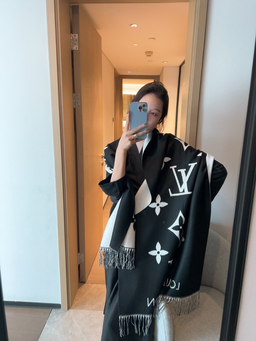 8 Color 180*65CM Autumn and Winter High-end Cashmere Blend Scarf WJ-985031