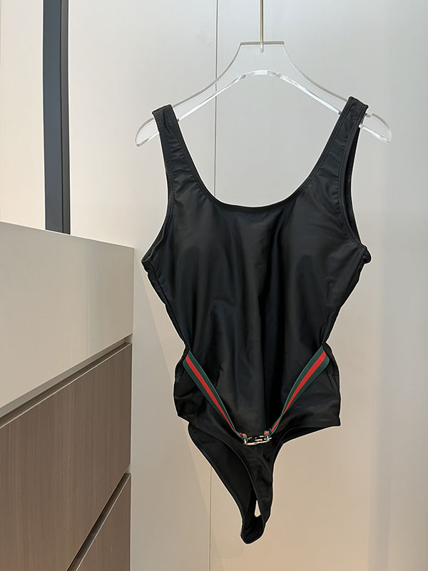 Sexy Backless One-piece Swimsuit With Belt YY-925450