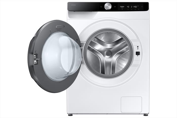 SAMSUNG - Lavasciuga 11/6 Kg WD11DG6B85BKU3 Classe A-bianca con oblò e display nero