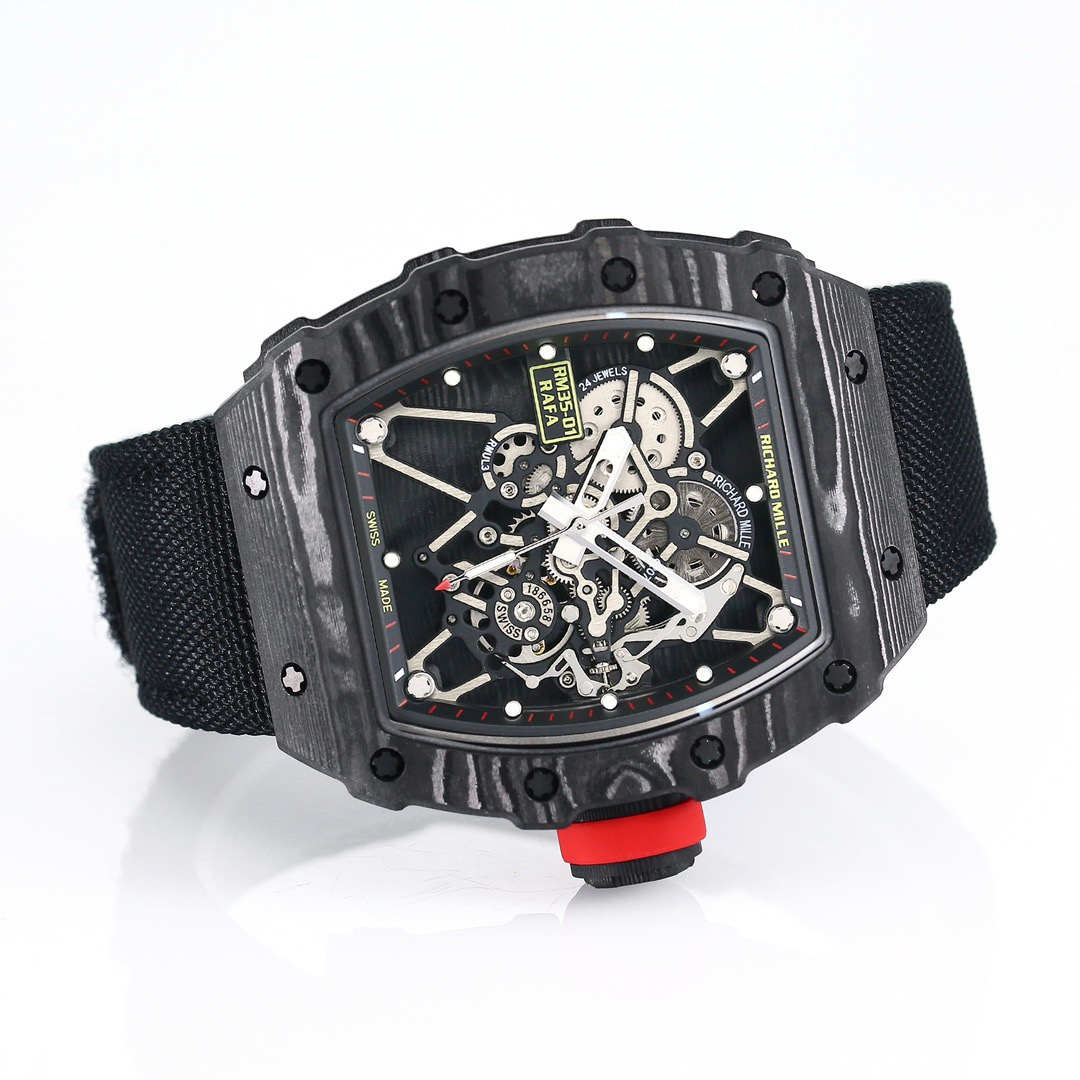 Richard Mille RM 35-01 Replica NTPT Carbon – Rafael Nadal Edition [New Factory]