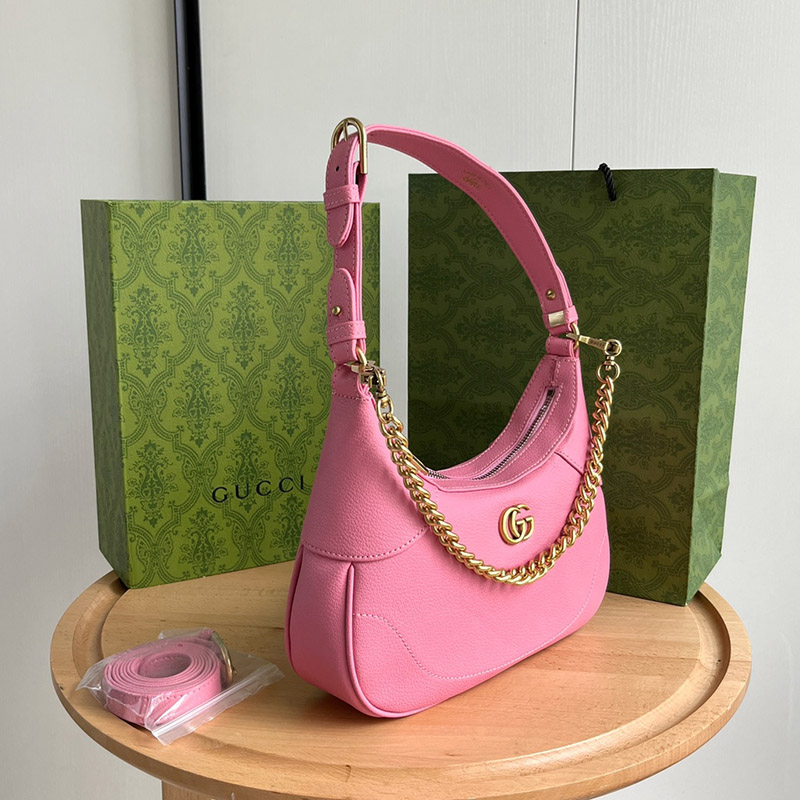5Colors 9.8″x7.5″x2.8″ Chains Pink Hand bag BB-921340