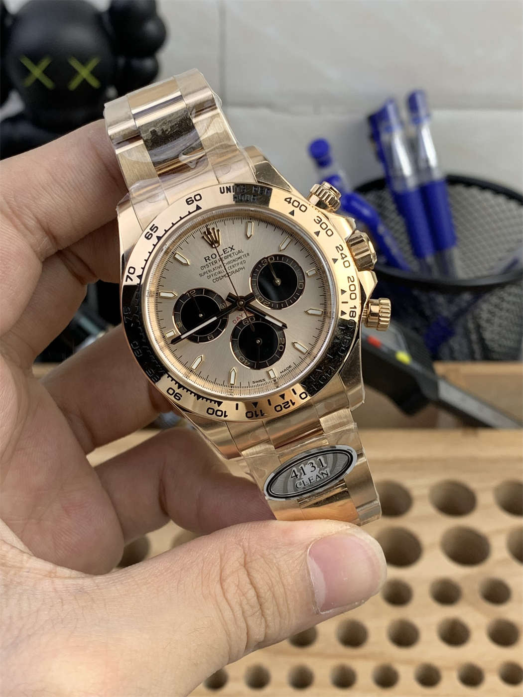Rolex Daytona Rose Gold Replica – Clean Factory 126505 with 4131 Movement