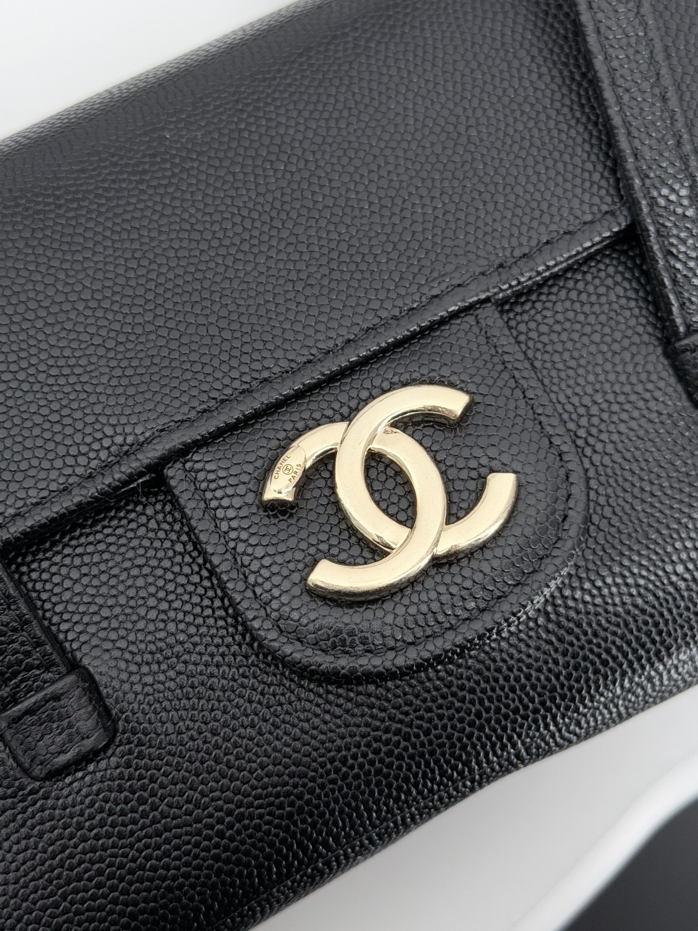 Chanel Leather Strap Bag