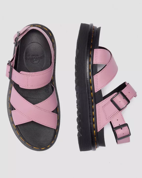 Voss II Athena Leather Strap Sandals