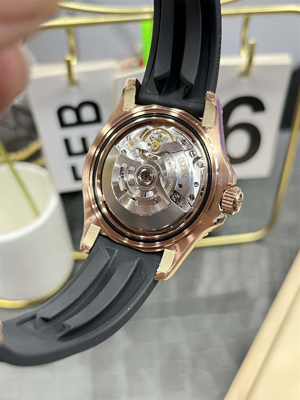 VSF Yacht-Master 40 Rose Gold – 126655 Replica (Dandong 3235)