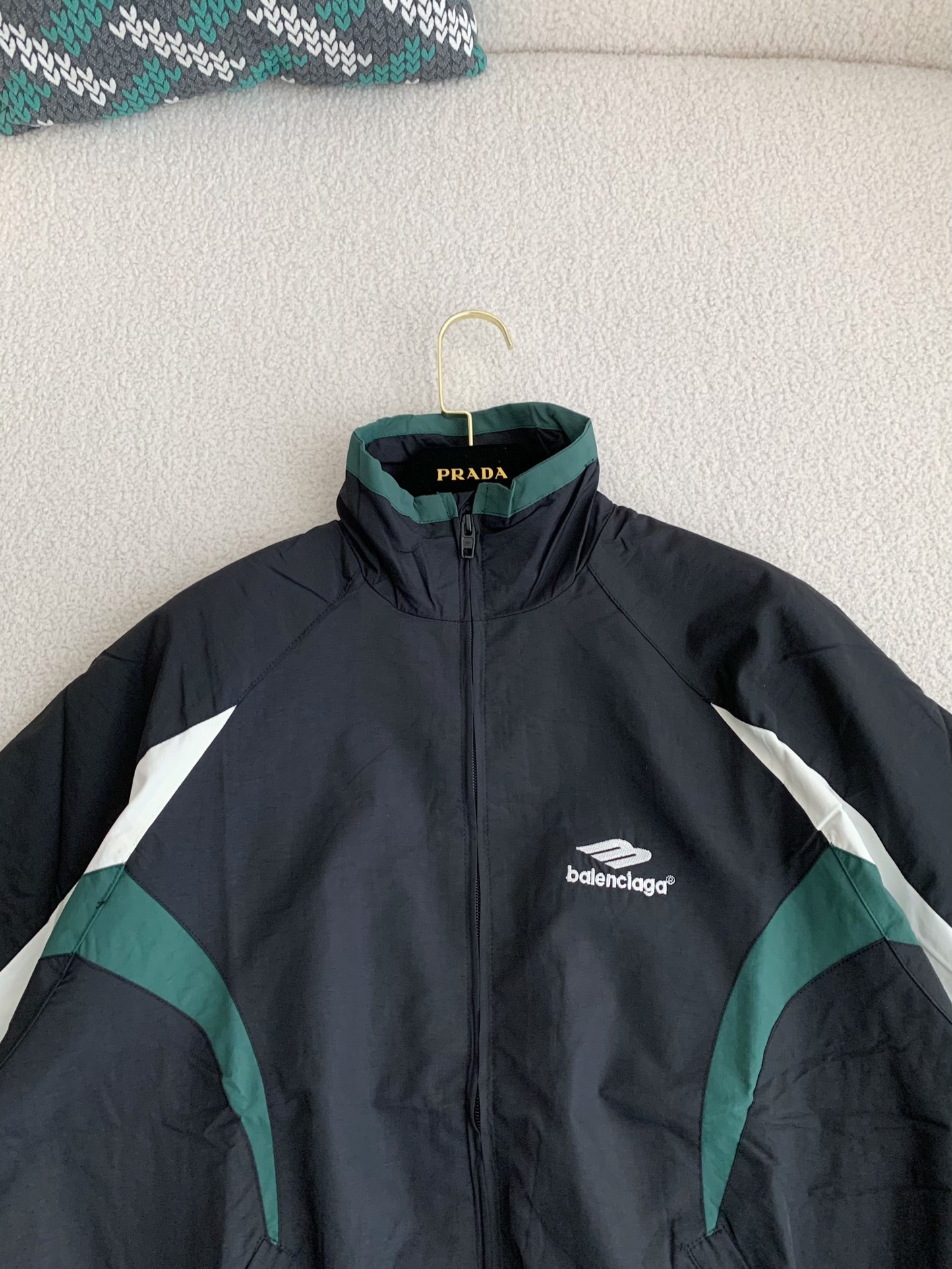 BLCG sports patchwork jacket