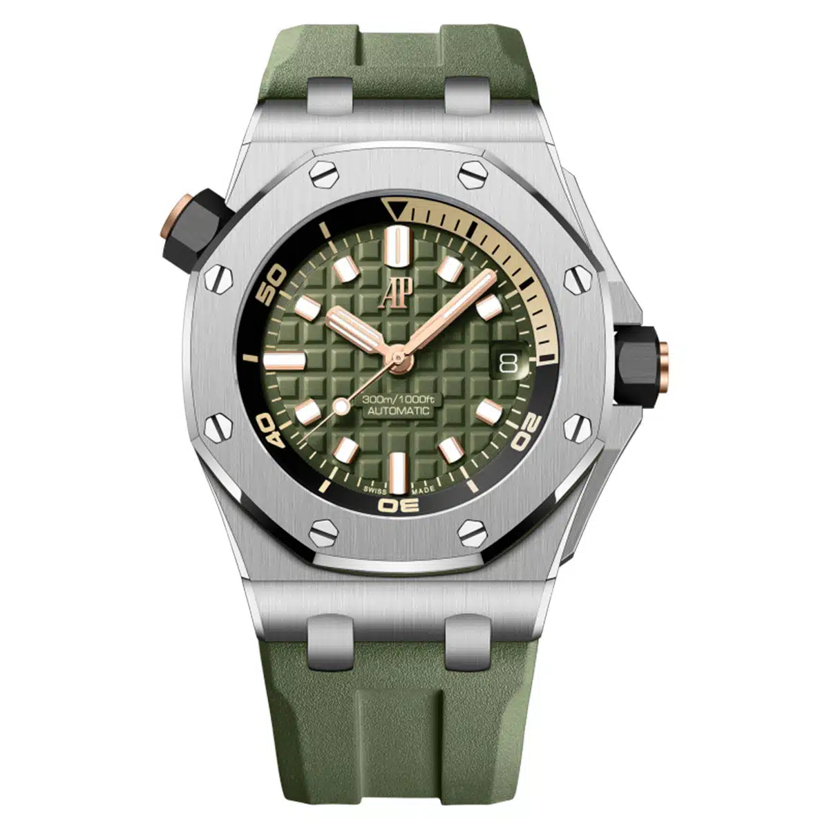 Audemars Piguet  Royal Oak Offshore Khaki green 42mm 15720ST.OO.A052CA.01