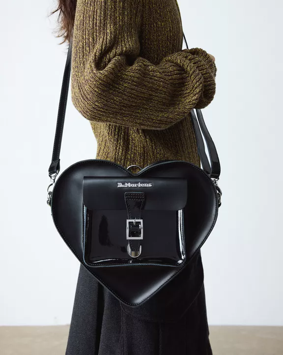 Leather Heart Shaped Bag