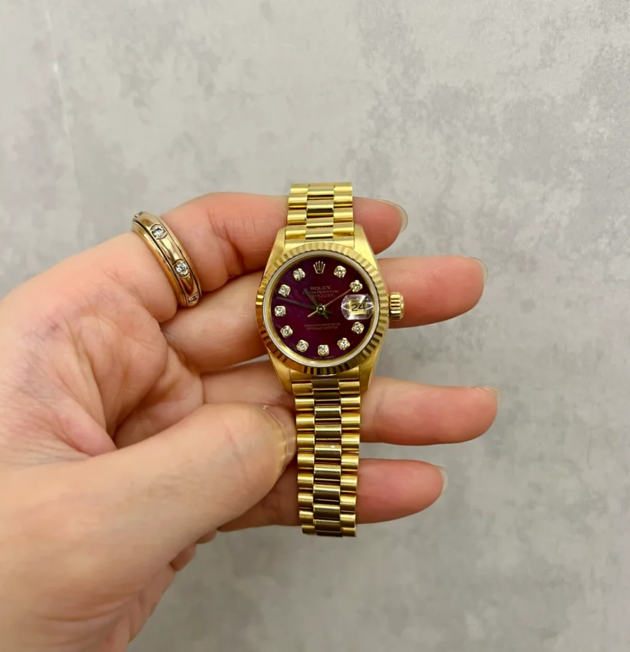Rolex Day-Date 36 Ref. 118238 Ruby (Red Tourmaline) Dial