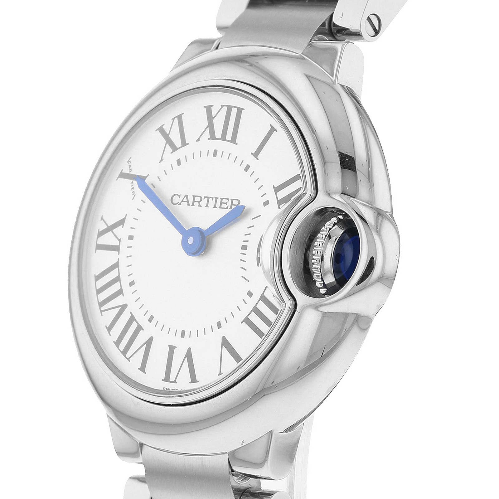 Cartier Ballon Bleu De Cartier Watch 28mm, Quartz Movement, Steel-P17310326