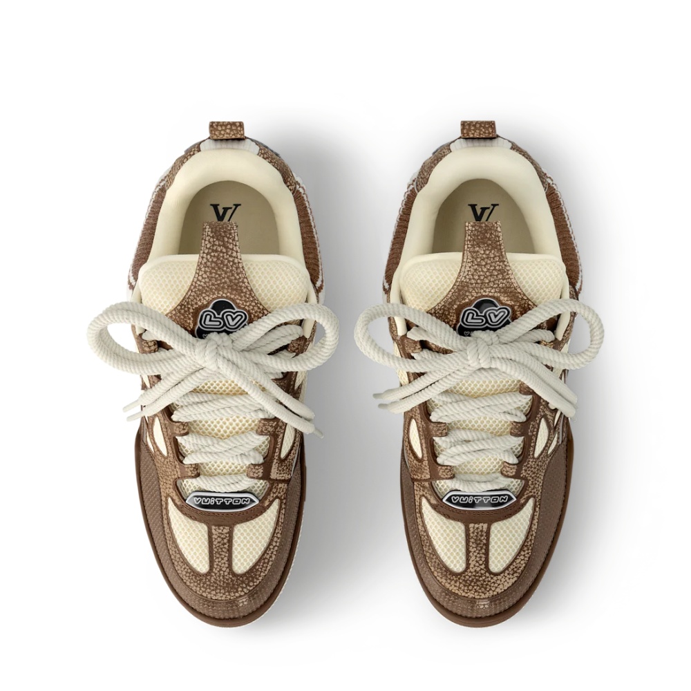 LV Skate Sneaker Brown