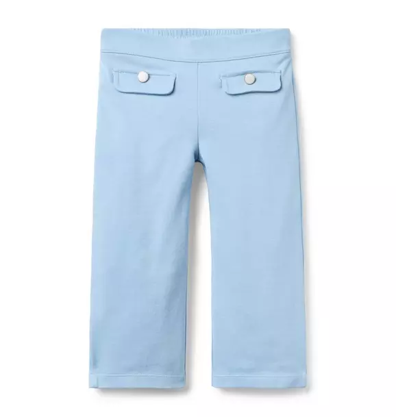 Wide Leg Ponte Pant