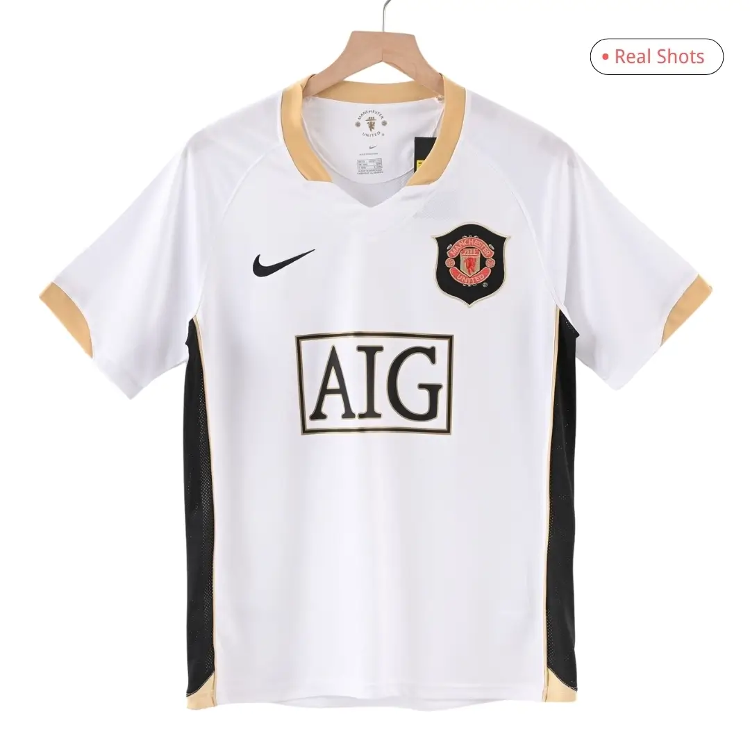 Retro Manchester United 2006/08 Away Soccer Jersey