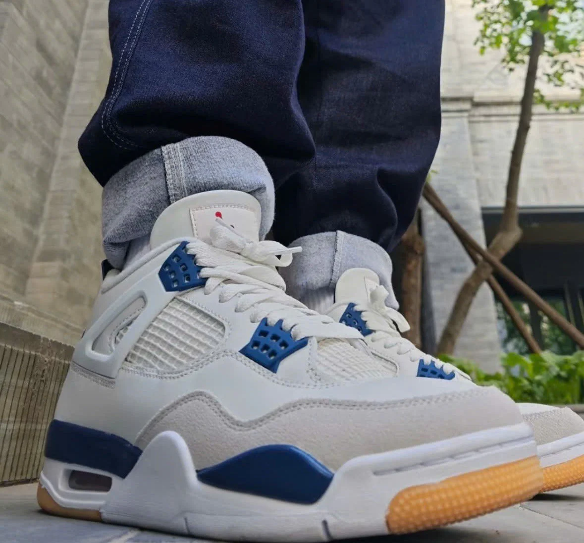 NK Air Jordan 4 Retro SB ‘Navy’