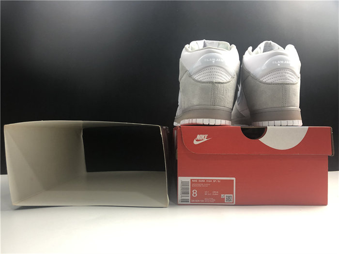 NK Dunk High Slam Jam White Pure Platinum DA1639-100