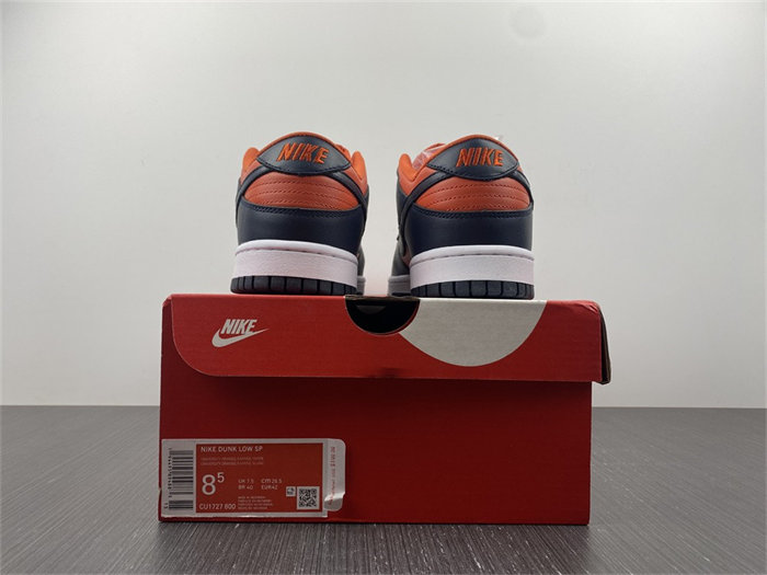 NK Dunk Low SP Champ Colors University Orange Marine CU1727-800
