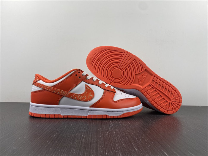 NK Dunk Low Essential Paisley Pack Orange DH4401-103