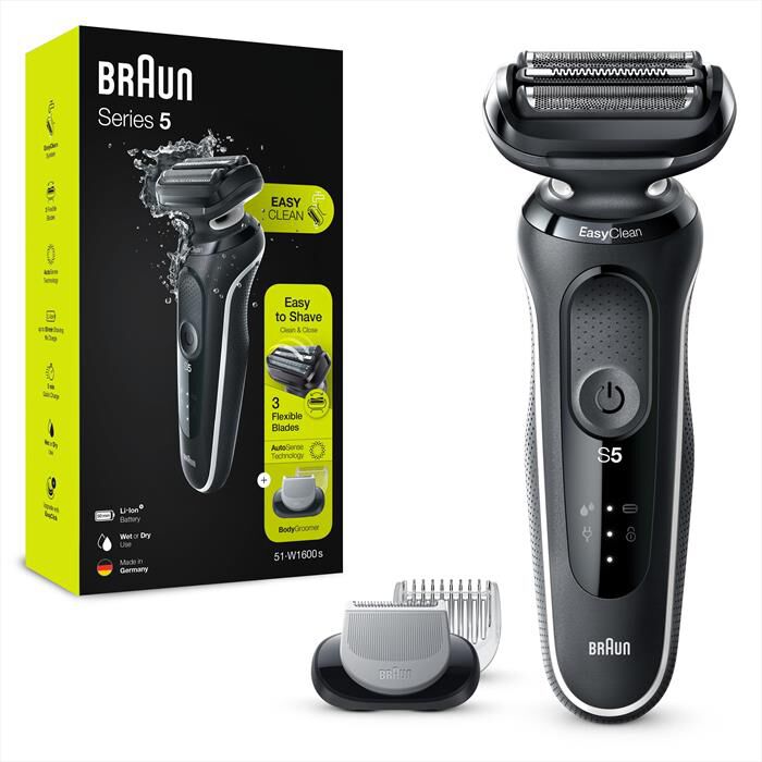 BRAUN - Rasoio SERIES 5 51-W1600S-BIANCO
