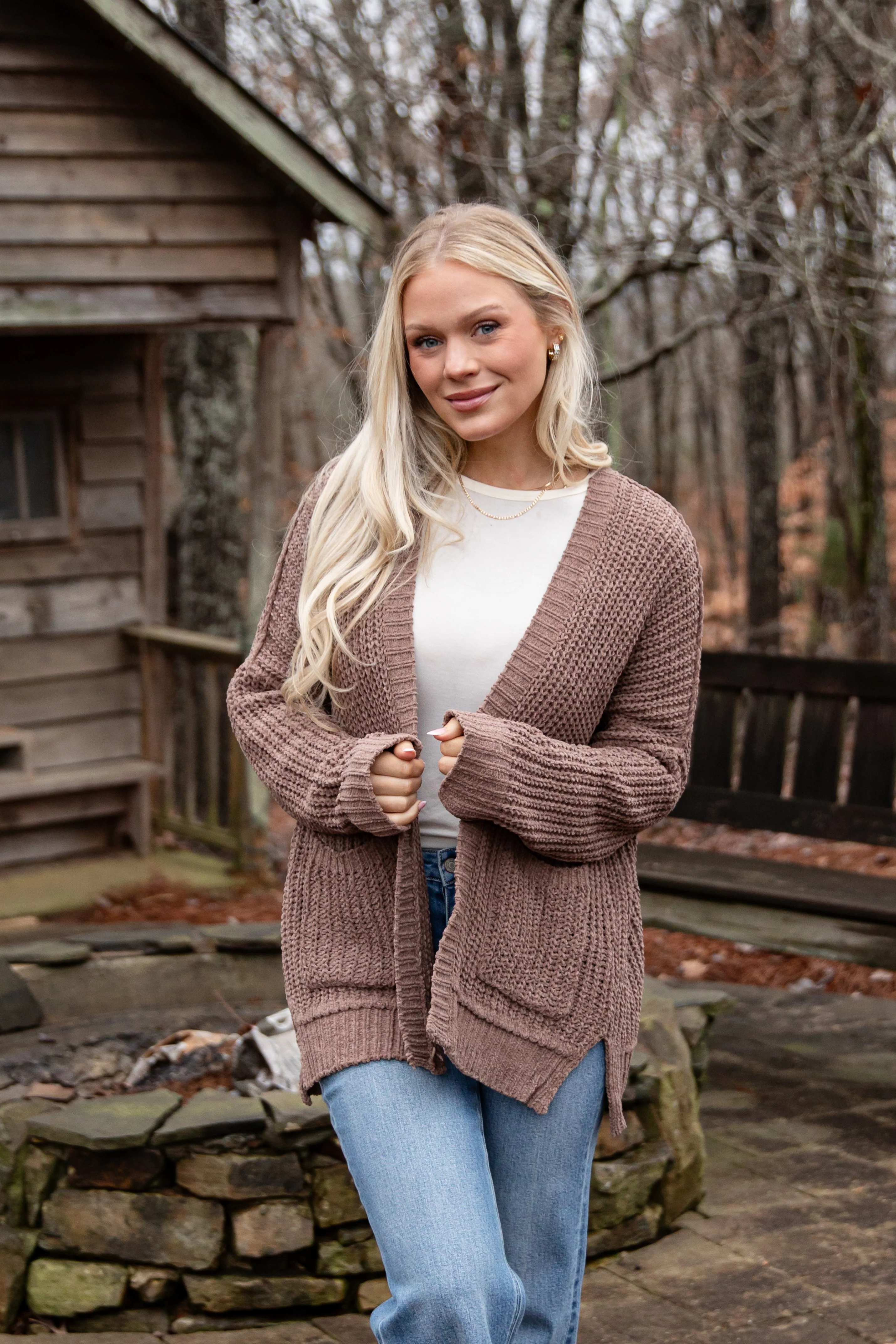FINAL SALE - So Loved Brown Sweater Cardigan