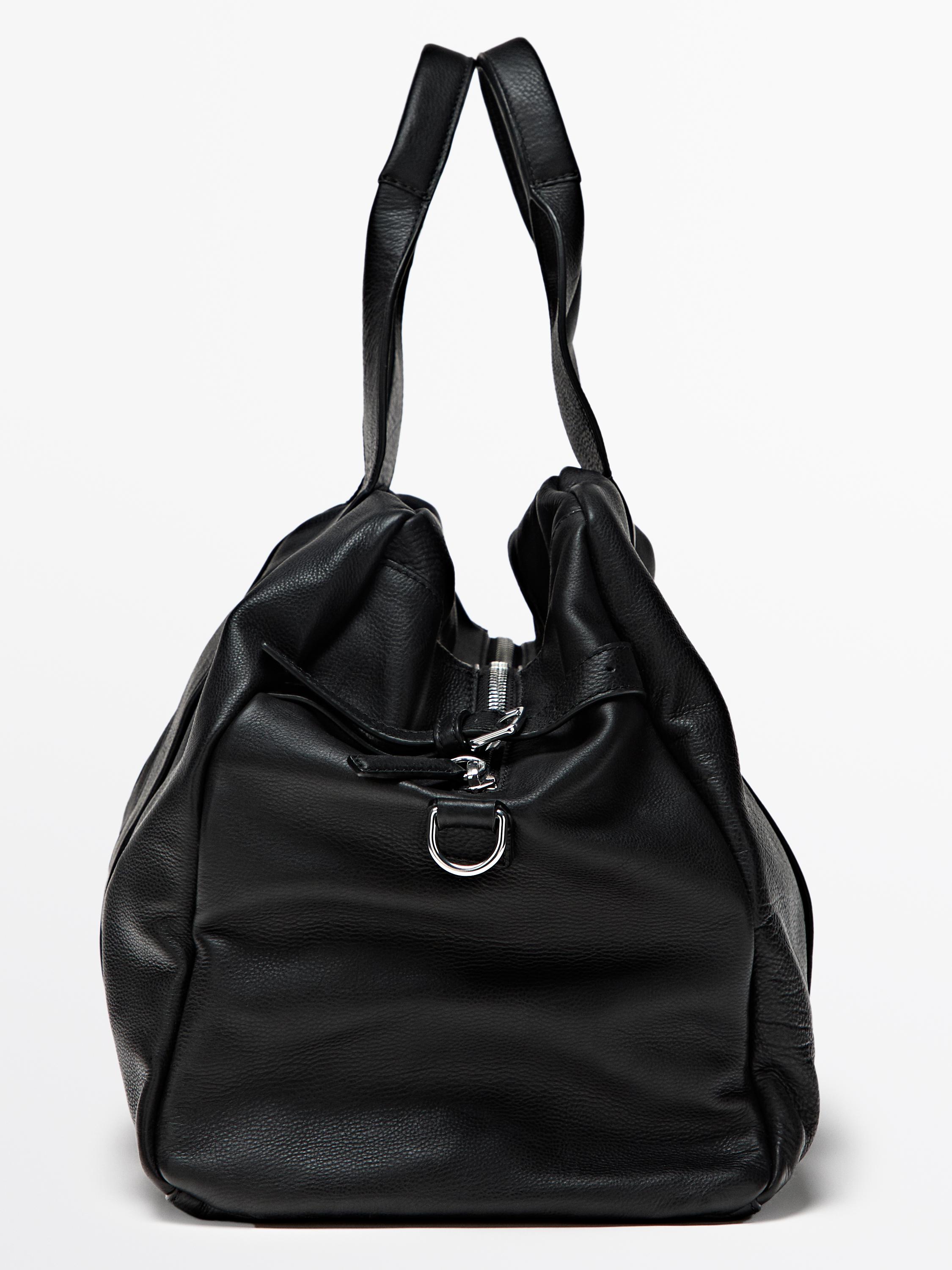 Bolso de viaje piel napa