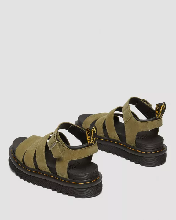 Blaire Tumbled Nubuck Sandals
