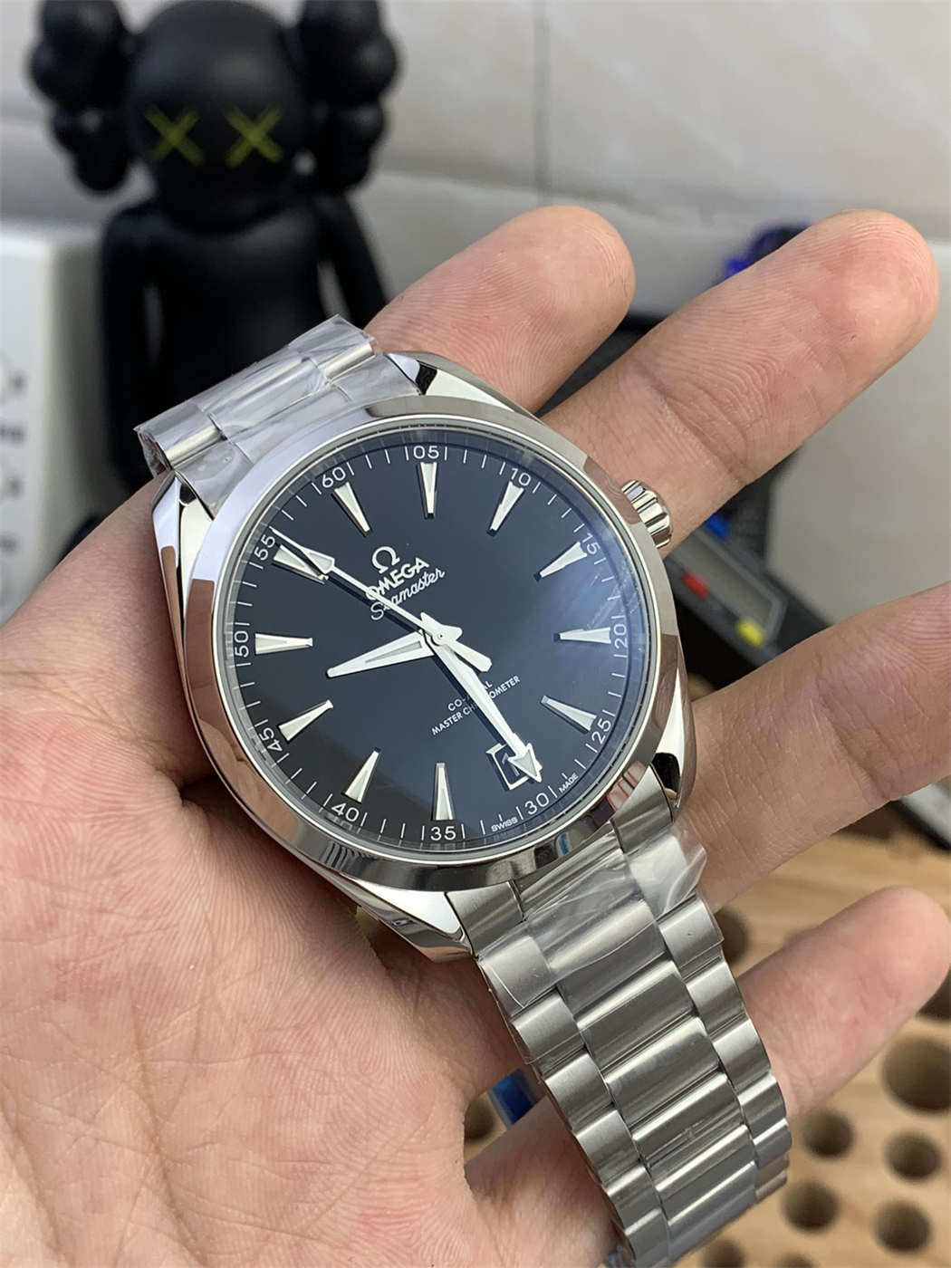 Omega Aqua Terra Replica – VS Factory Seamaster 150M Black Dial with 8900 Clone Movement