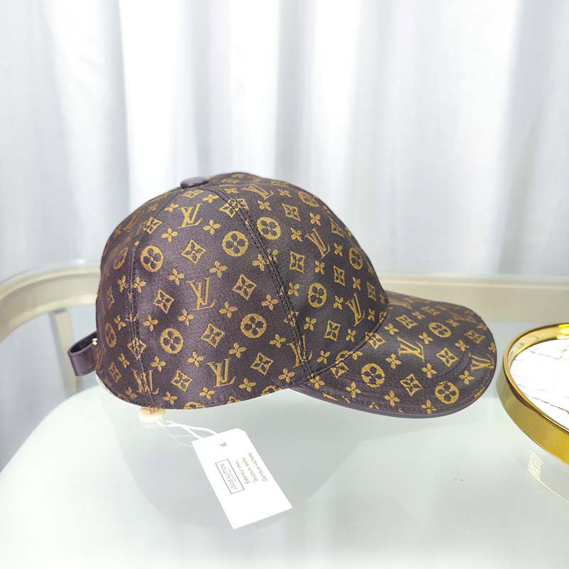 Classical Adjustable Brown Baseball Cap MZ-916102