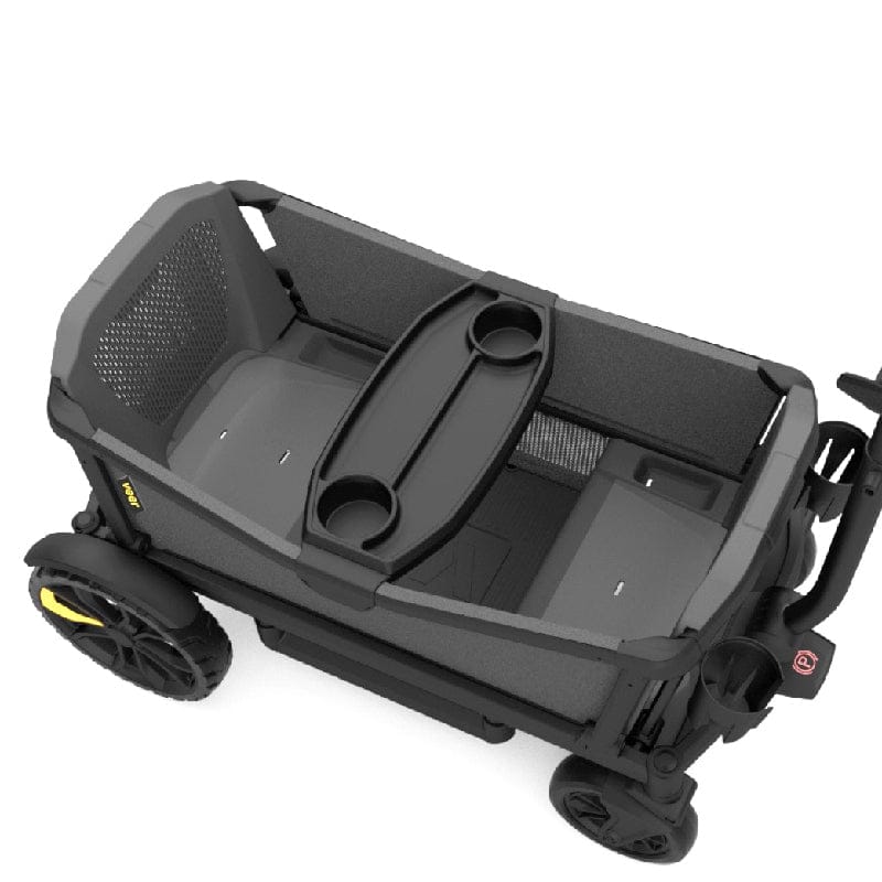 Veer Cruiser (2 Seater) Stroller Wagon Bundle - Gray